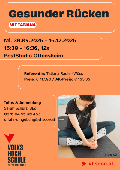 Gesunder Rücken mit Tatjana