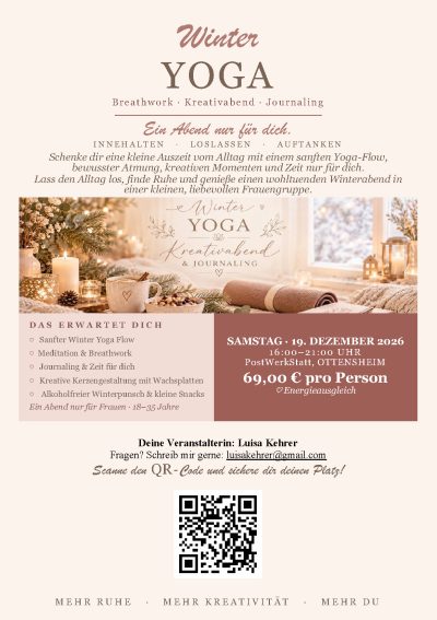 Winter Yoga Flyer
